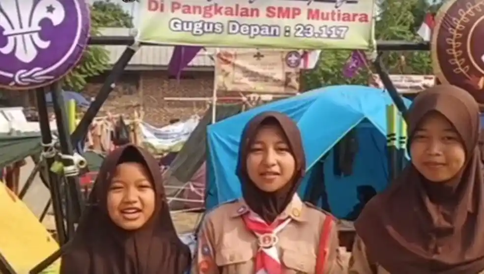 SMP Mutiara Terpadu Palabuhnaratu, Raya Nur Aulia Pramuka Jadi Wadah Karakter Maju, Unggul, Berbudaya, dan Berkah